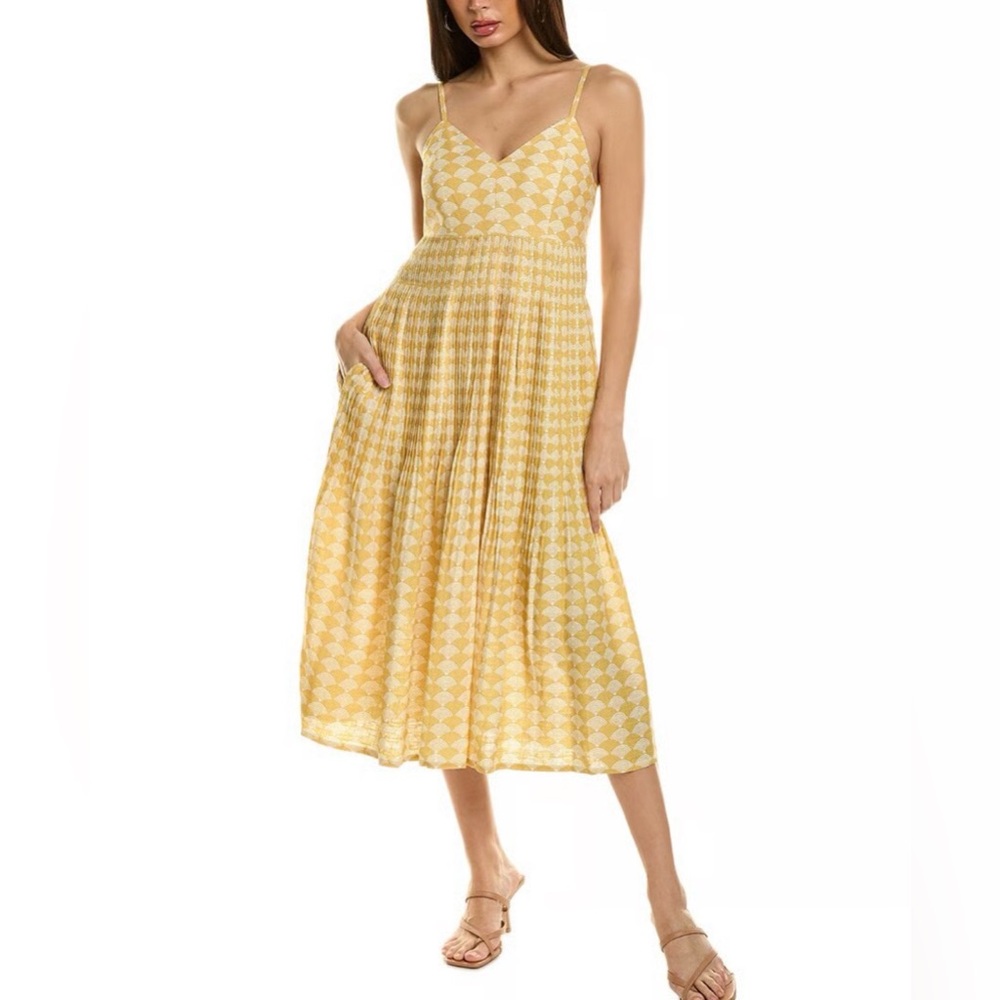 ELIE TAHARI The Jules Printed In Cape Diamond Arch Print Size 4 Fit Flare Dress